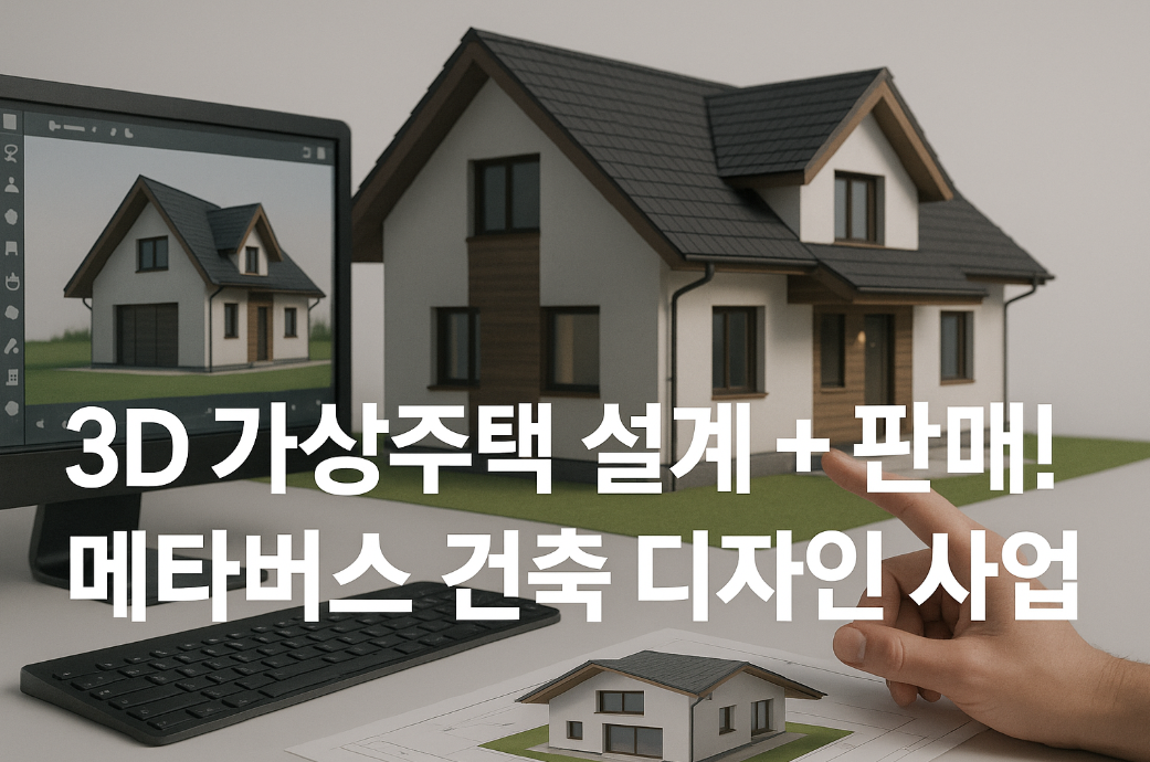 3D 가상주택 설계 + 판매