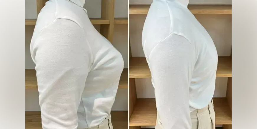이 사진은 일본의 ‘납작 가슴’ 만들어주는 브래지어 출시한 무인양품 제품 사진입니다.