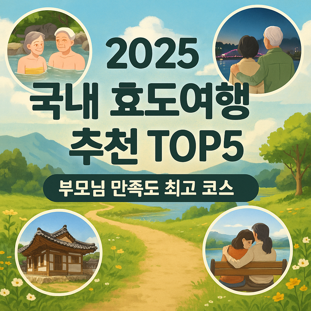 국내 효도여행 추천