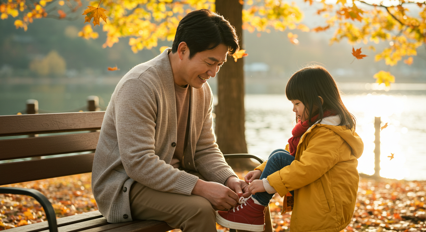 자상한 아버지 이미지