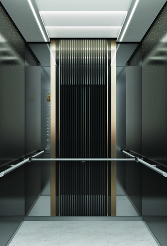 엘리베이터 내부