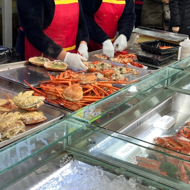 속초관광수산시장-대게맛집