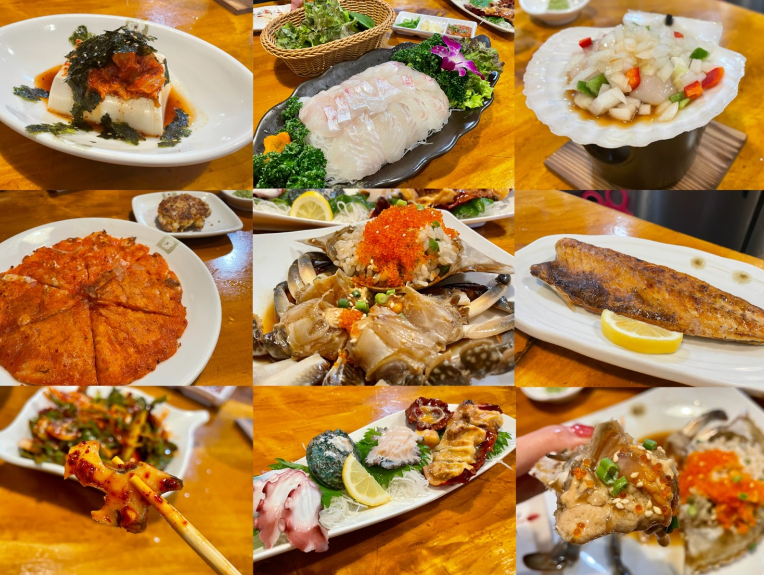 해산물 안주 사진