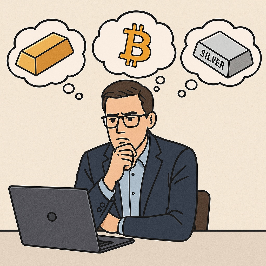 금,은,비트코인 비교