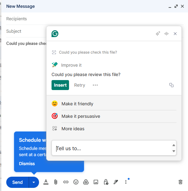 Grammarly로 이메일 문법 완벽 점검하기