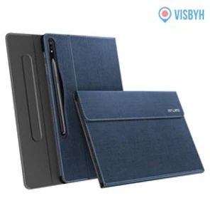 갤럭시탭S7+ 북커버 S펜수납 케이스 T970 T975, 블루