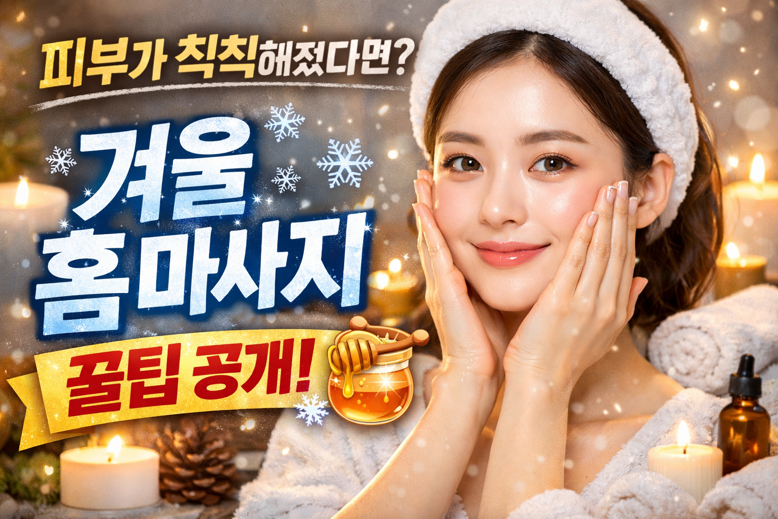 겨울 홈 마사지 꿀팁