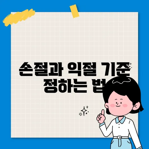 손절과 익절 기준 정하는 법