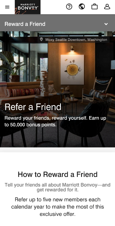 메리어트 본보이 친구 추천