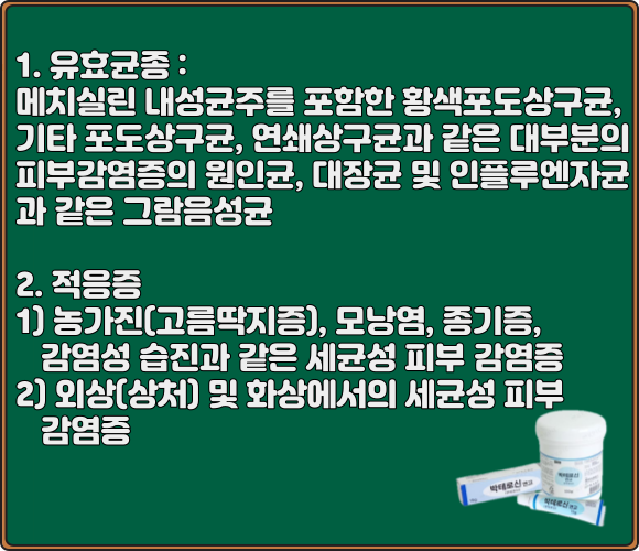 박테로신연고_효능