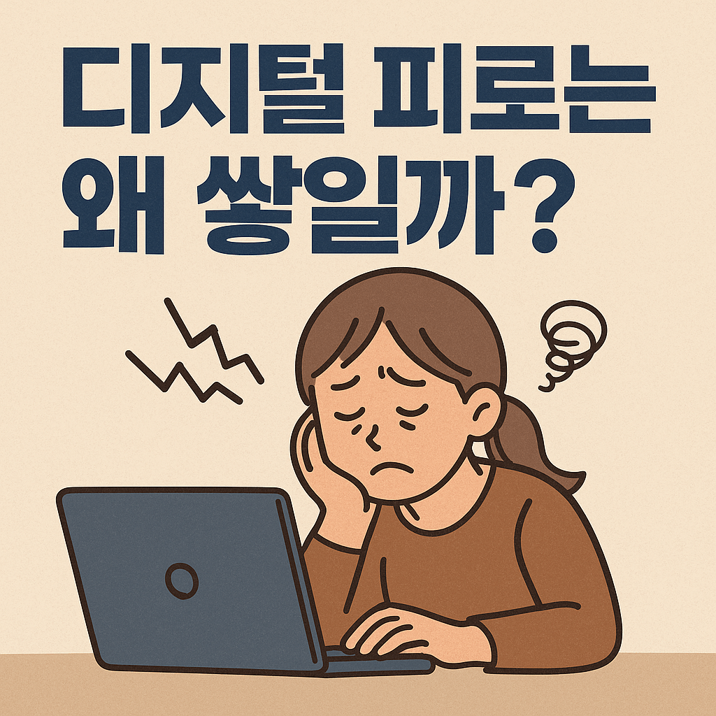 디지털 피로는 왜 쌓일까? 뇌를 위한 루틴이 필요한 이유