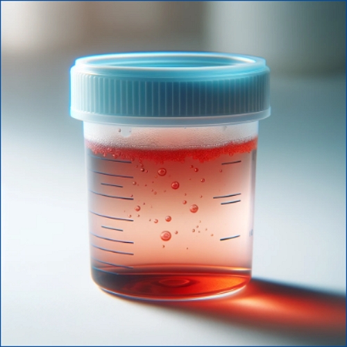 적갈색 소변색깔