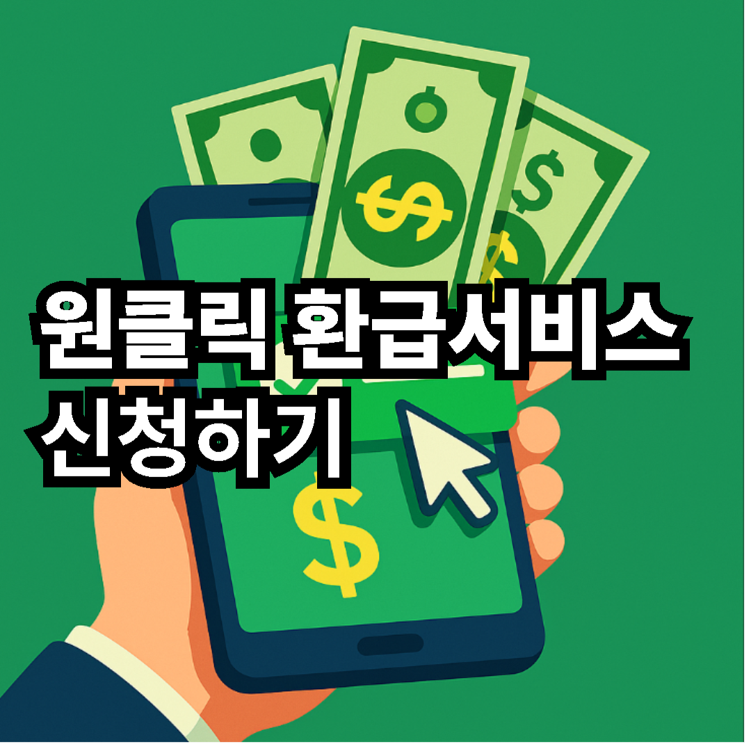 국세청 원클릭 환급서비스