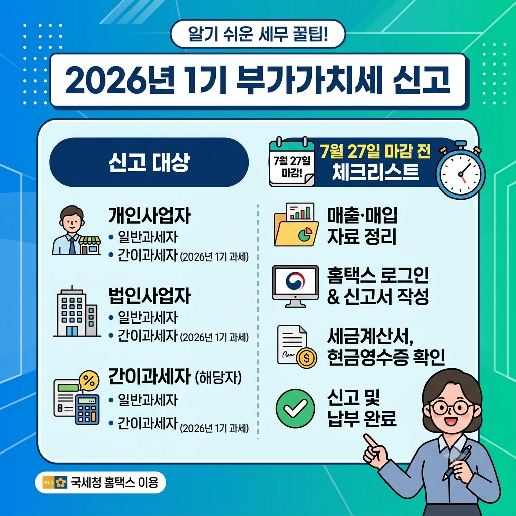 국세청 홈택스 신고방법 확인하기