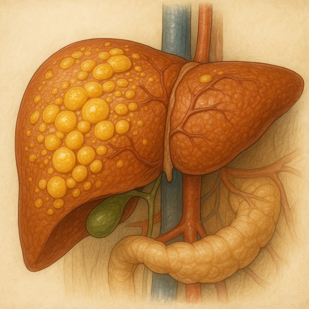 지방간과 뇌건강 관련 이미지