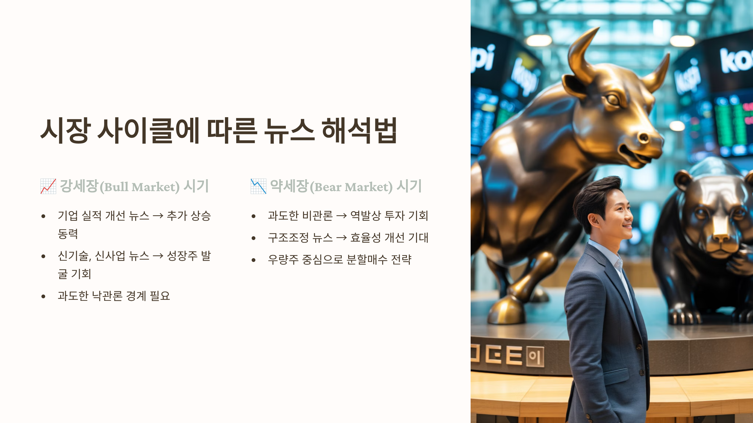 시장 사이클에 따른 경제뉴스 해석법