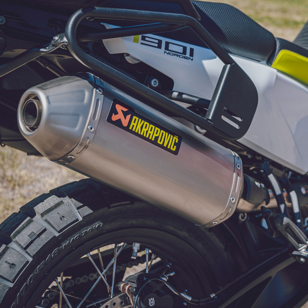 norden akrapovic exhaust