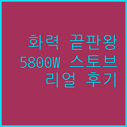 BISINNA 캠핑 가스 스토브 58