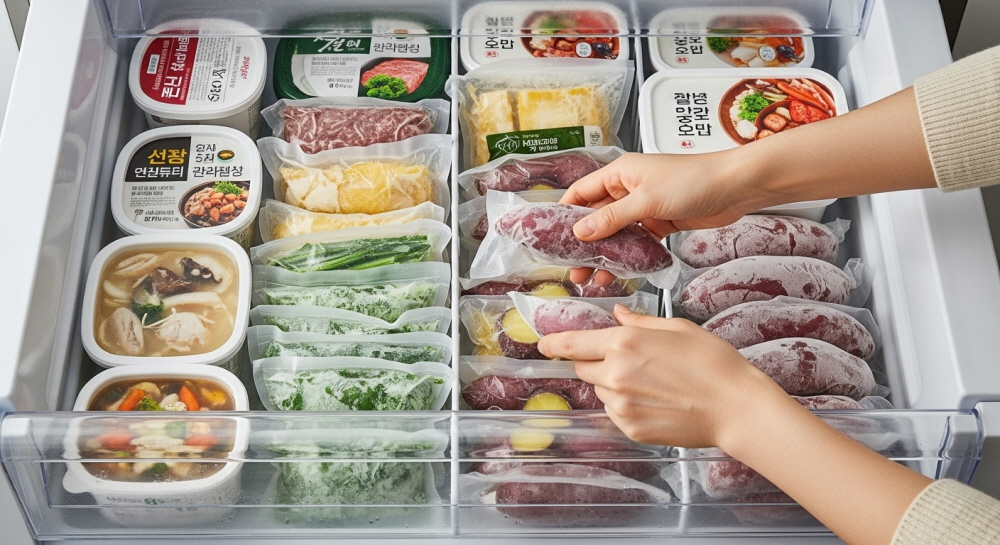 삶은 고구마 보관방법