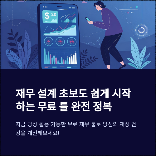 재무 설계 초보도 쉽게 시작하는 무료 툴 완전 정복