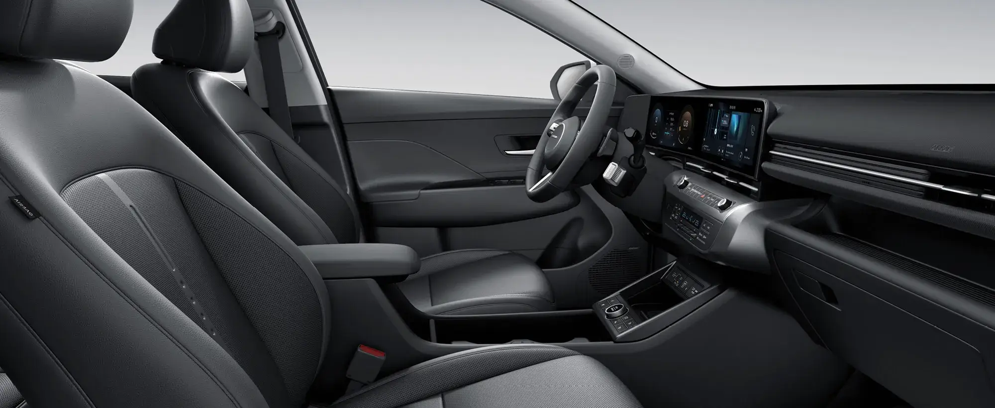 현대 코나 하이브리드 내부 이미지