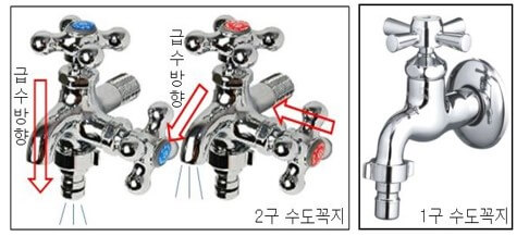 다용도 멀티 수도꼭지