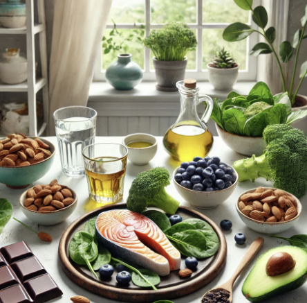 노화를 늦추는 음식과 관련된 사진