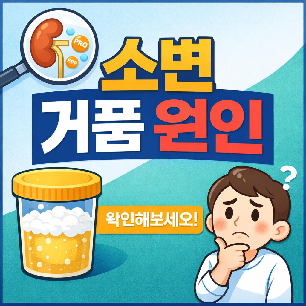 소변 거품 원인