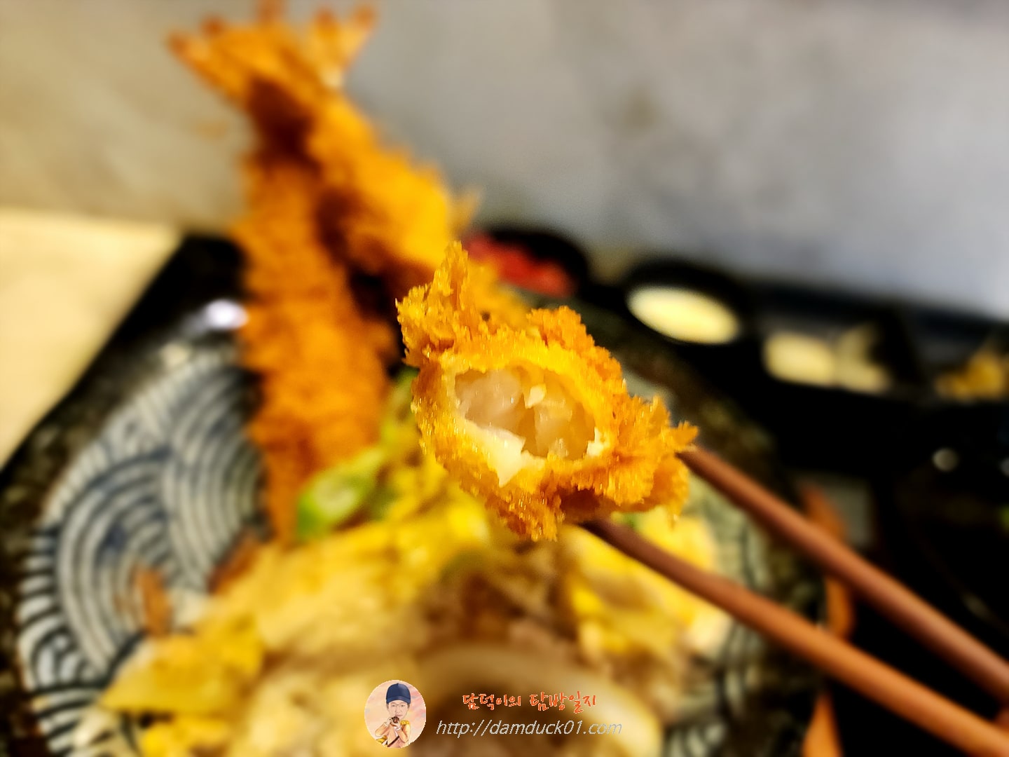 에비동(새우튀김덮밥)