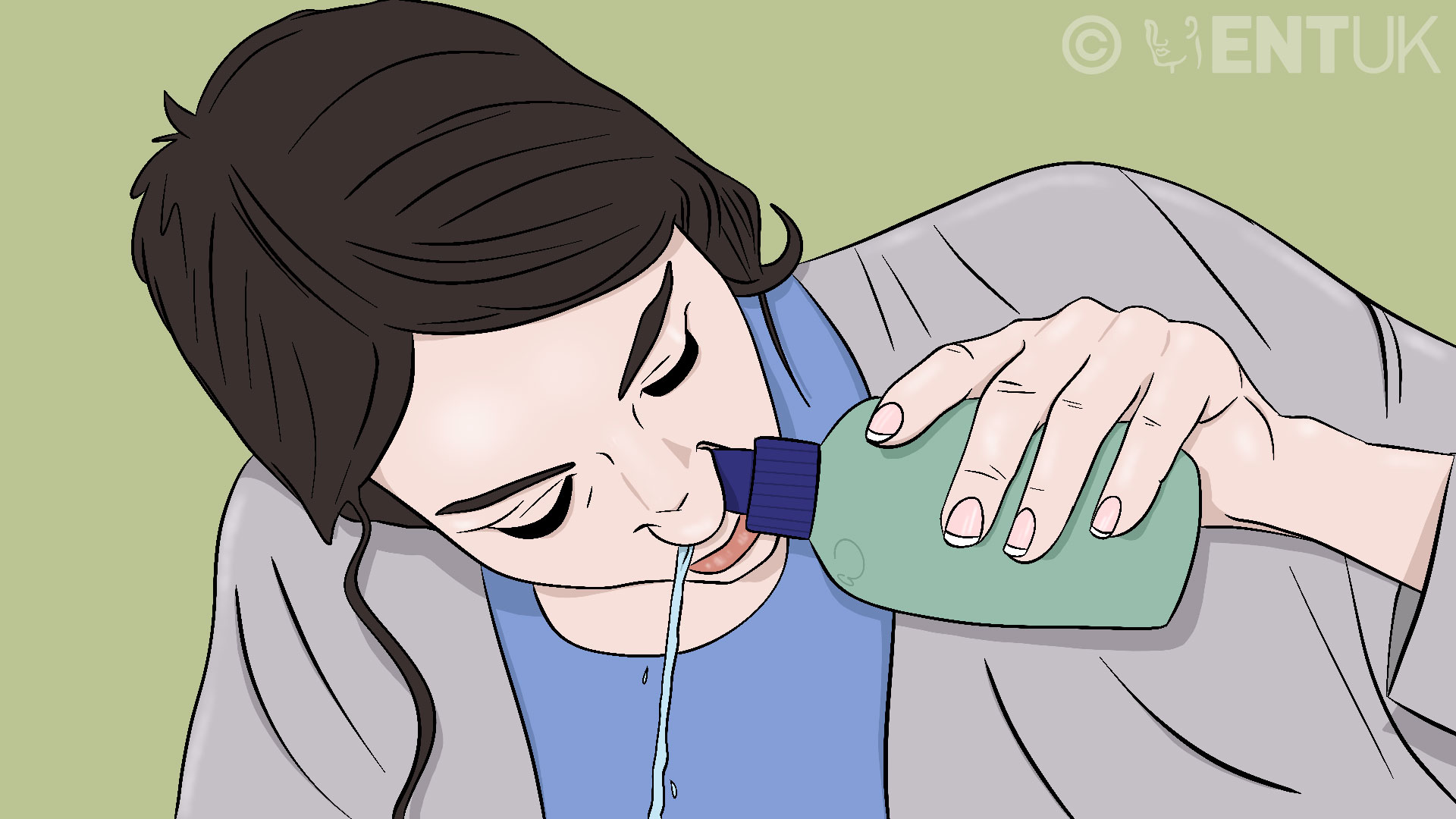 코 건강 관리 이미지