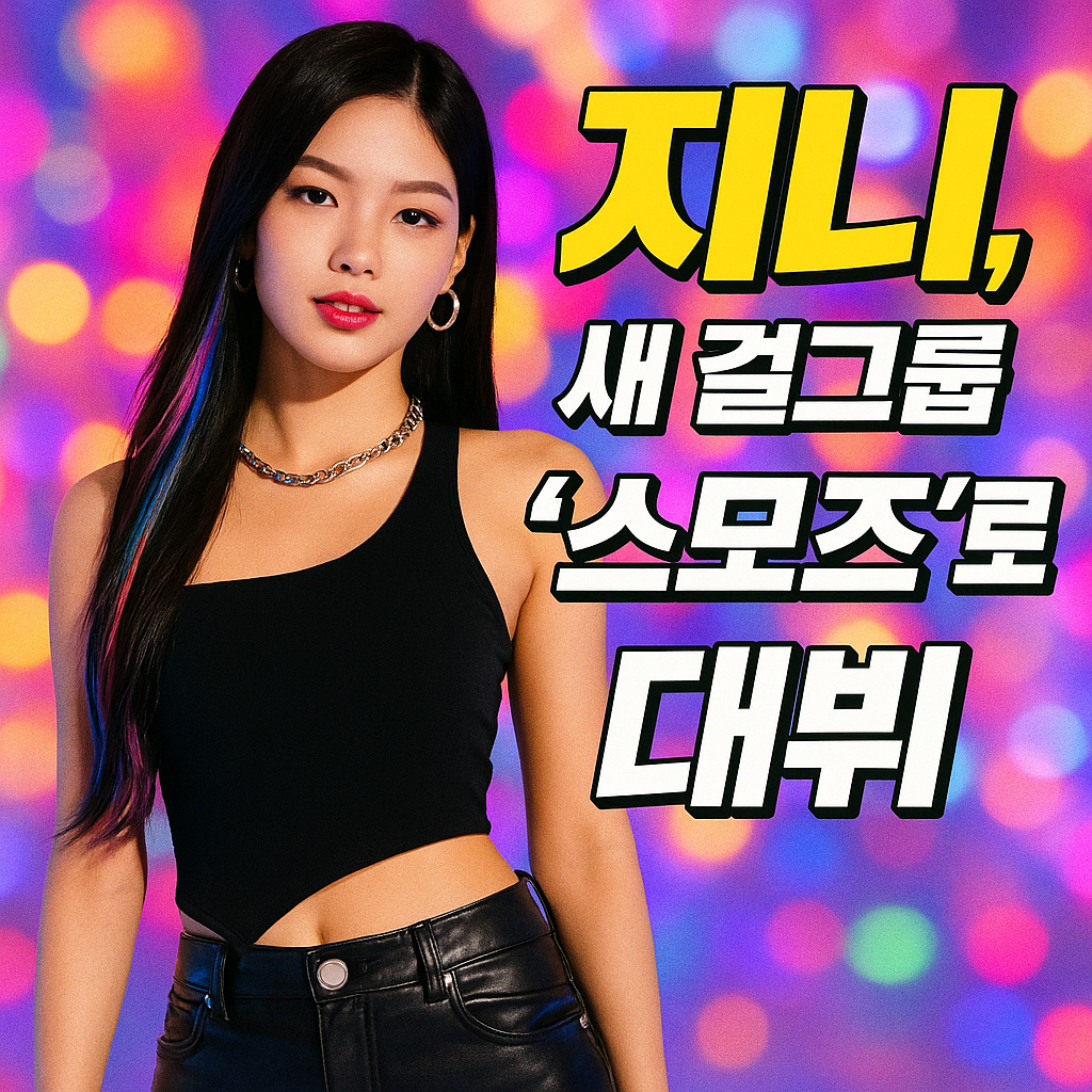 🎤 지니뮤직, 새 걸그룹 ‘스모즈(SMOZ)’로 화려한 데뷔 - 2025년 K-POP 씬에 불어온 ‘산소돌’의 등장
