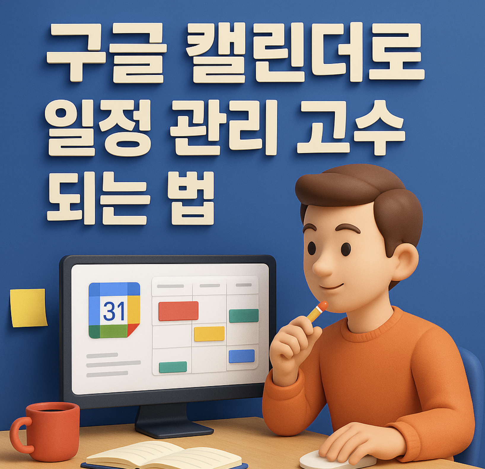 구글 캘린더로 일정 관리 고수 되는 법