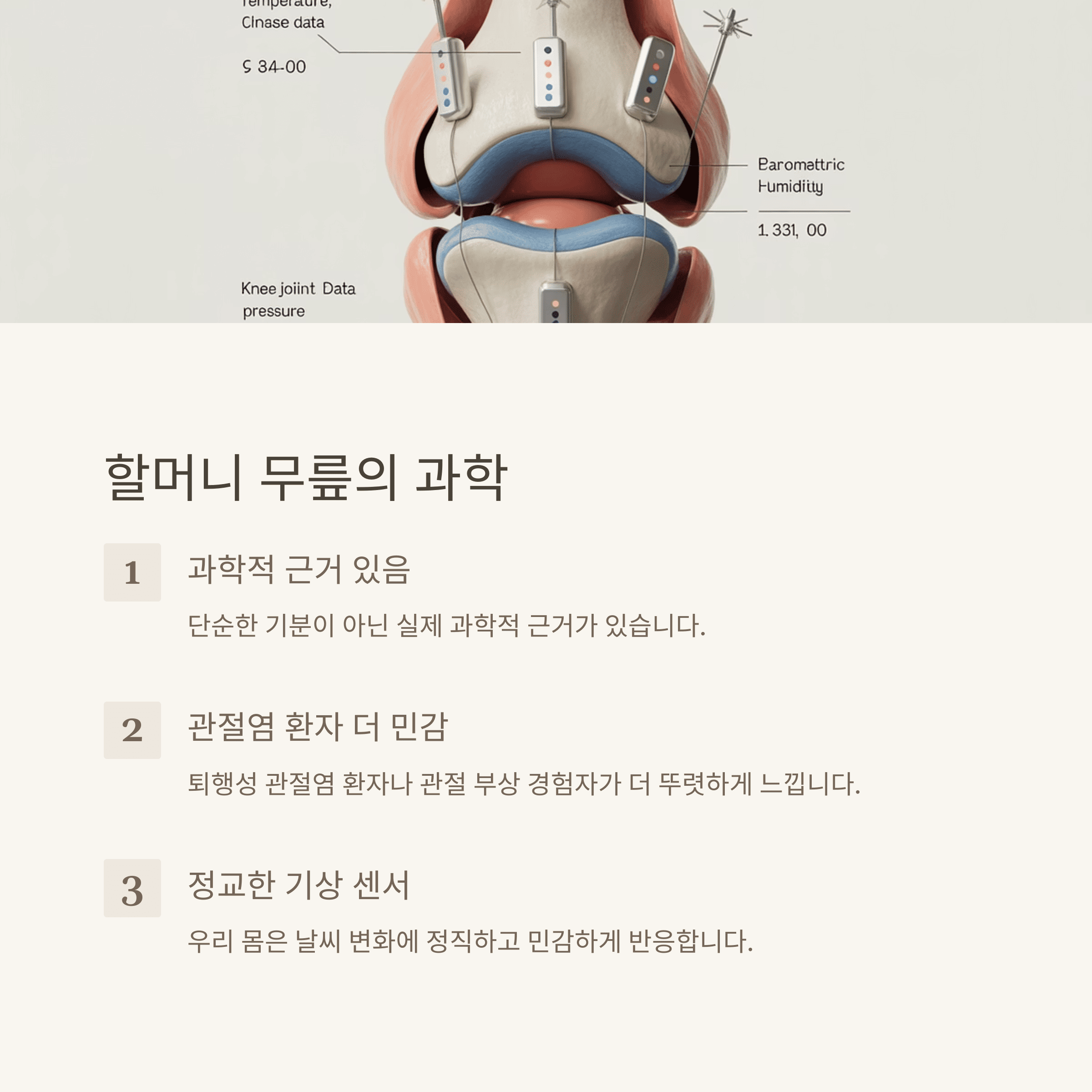 내 무릎은 기상청