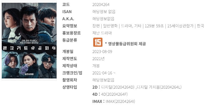 영화 콘크리트유토피아