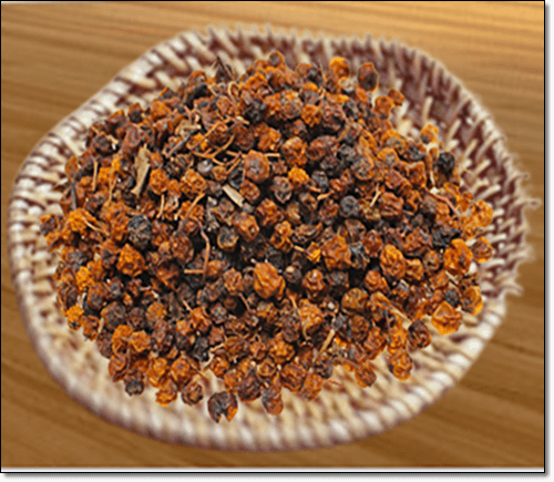 건조마가목열매