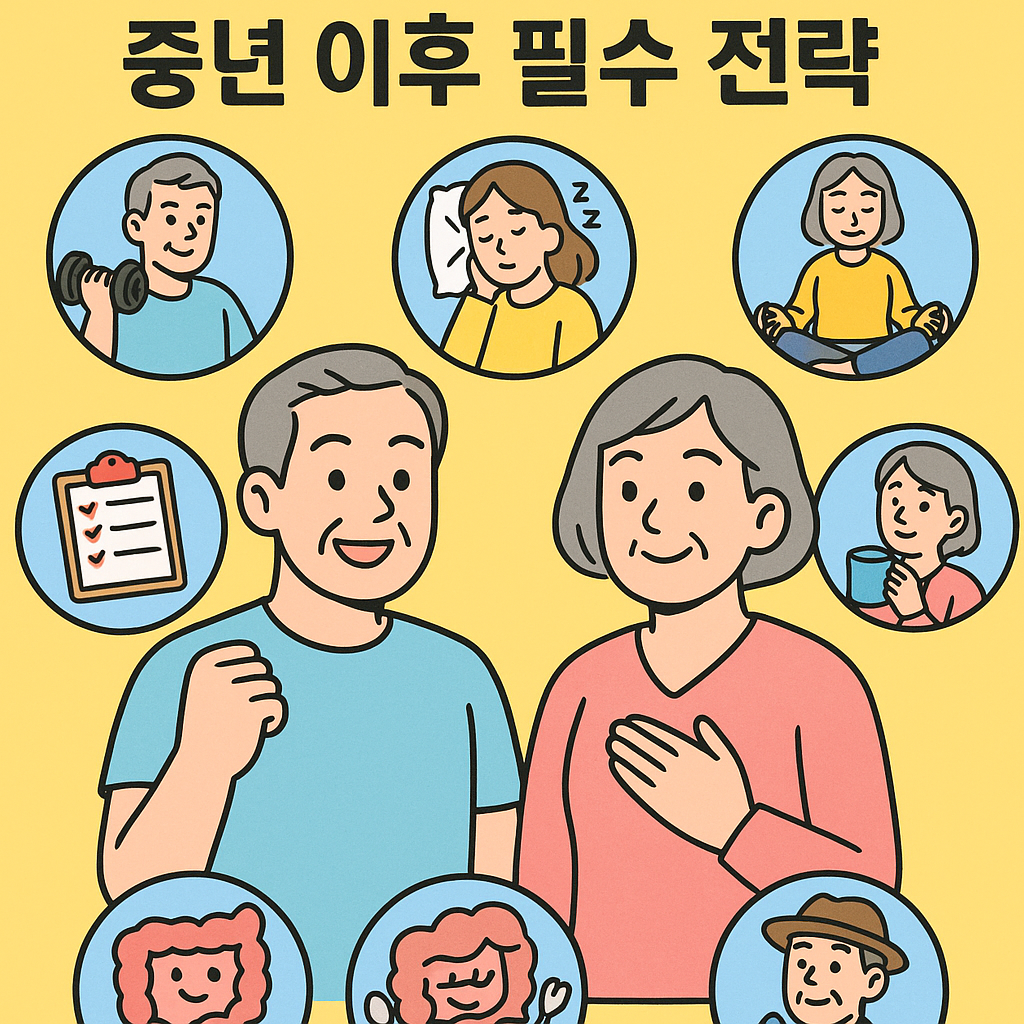 건강하게 나이 드는 방법