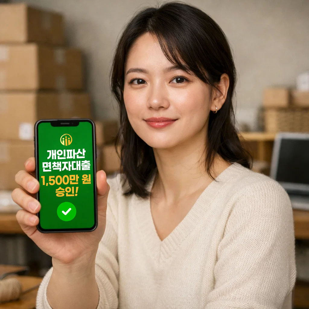 개인파산면책자대출 1,500만 원 승인 사례