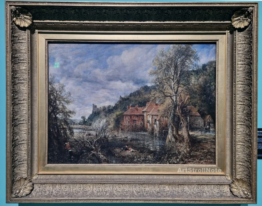 John Constable - Arundel Mill and Castle - ArtStrollNote