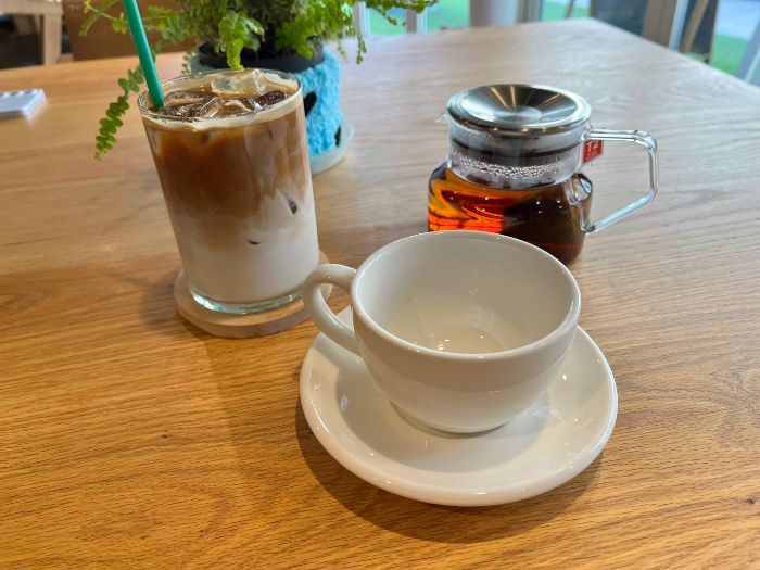 주문한 음료 모습