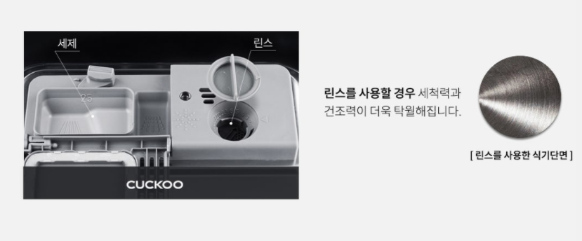 세제와 린스 사용 법