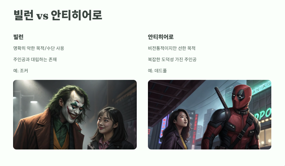 빌런 뜻 현대적 해석 4