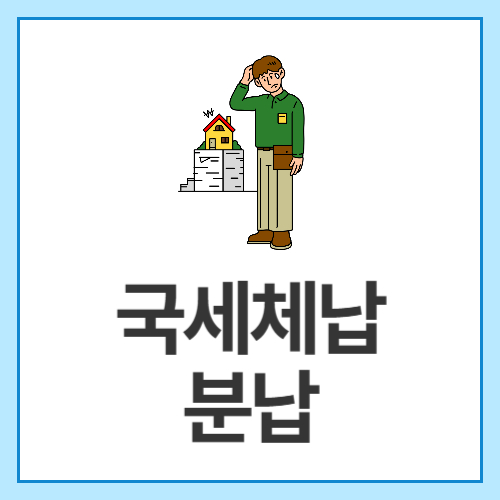 국세체납-분납