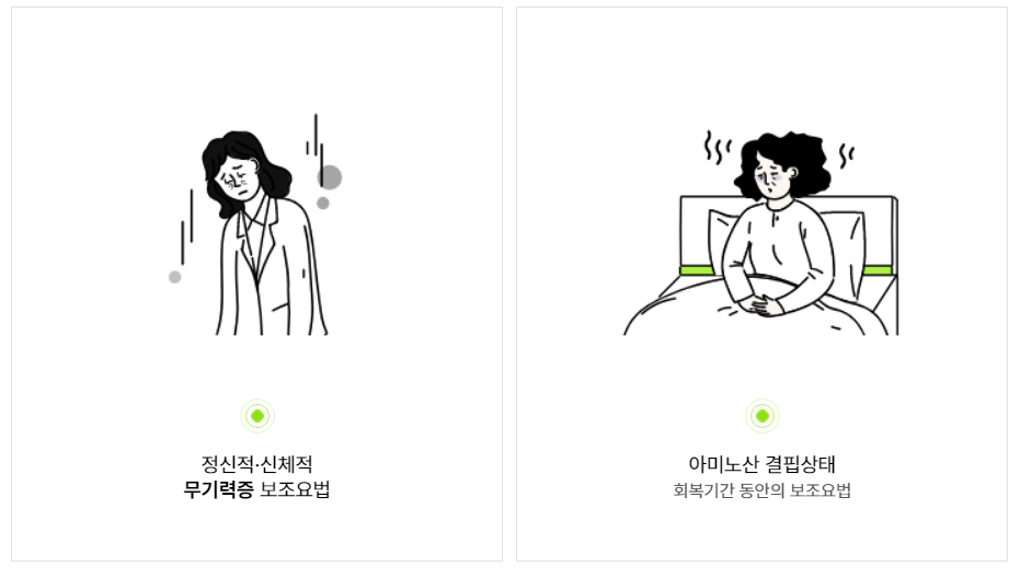 라라올라 복용 대상