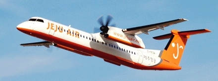 제주항공 초창기 터보프롭 항공기