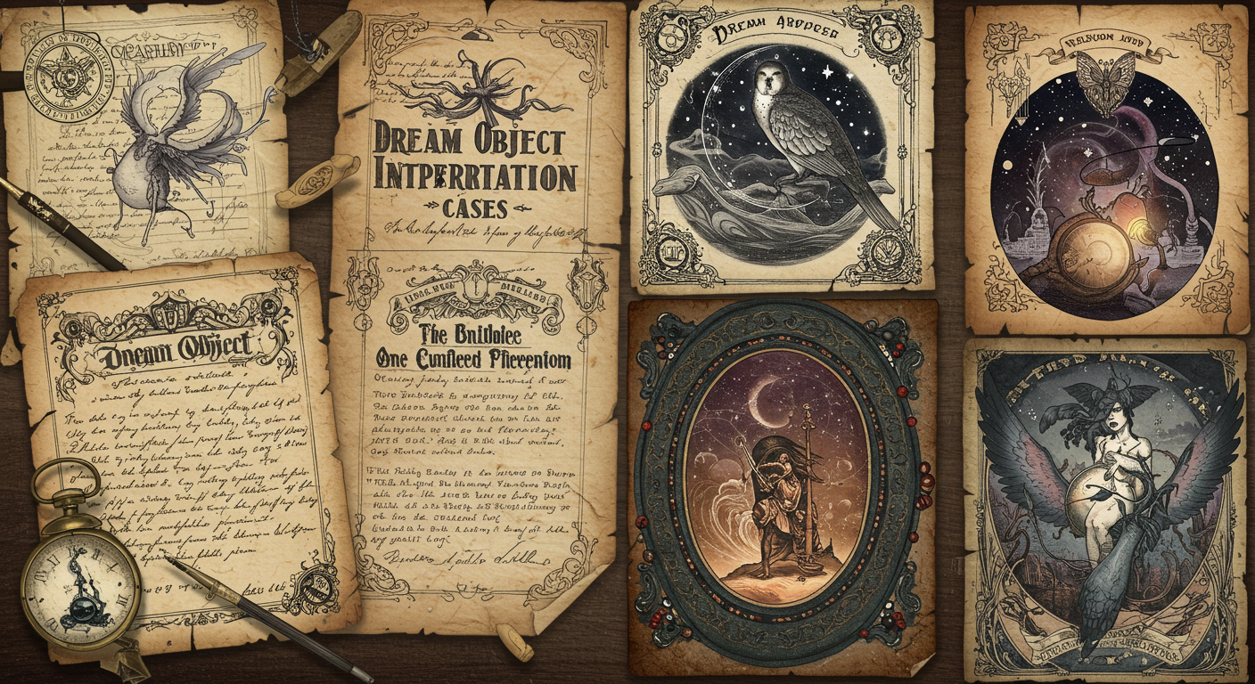 꿈속물체 해석사례 상징분석 문화차이