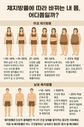 40대 여자 체지방률 평균 20~25% 계산 방법 측정법 다이어트_5