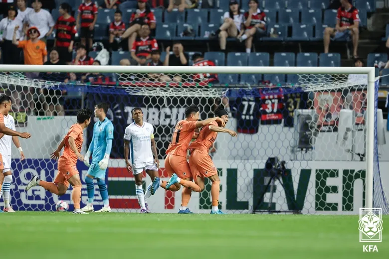 코리아컵 준결승 1차전 제주 포항 경기 결과