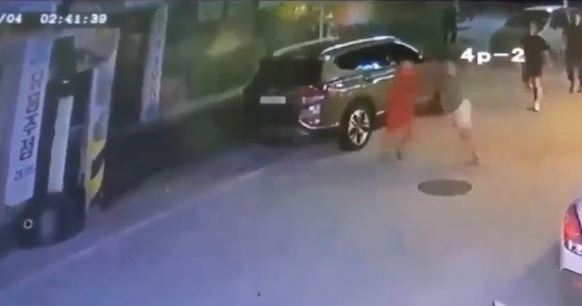 안동 사건 현장 CCTV