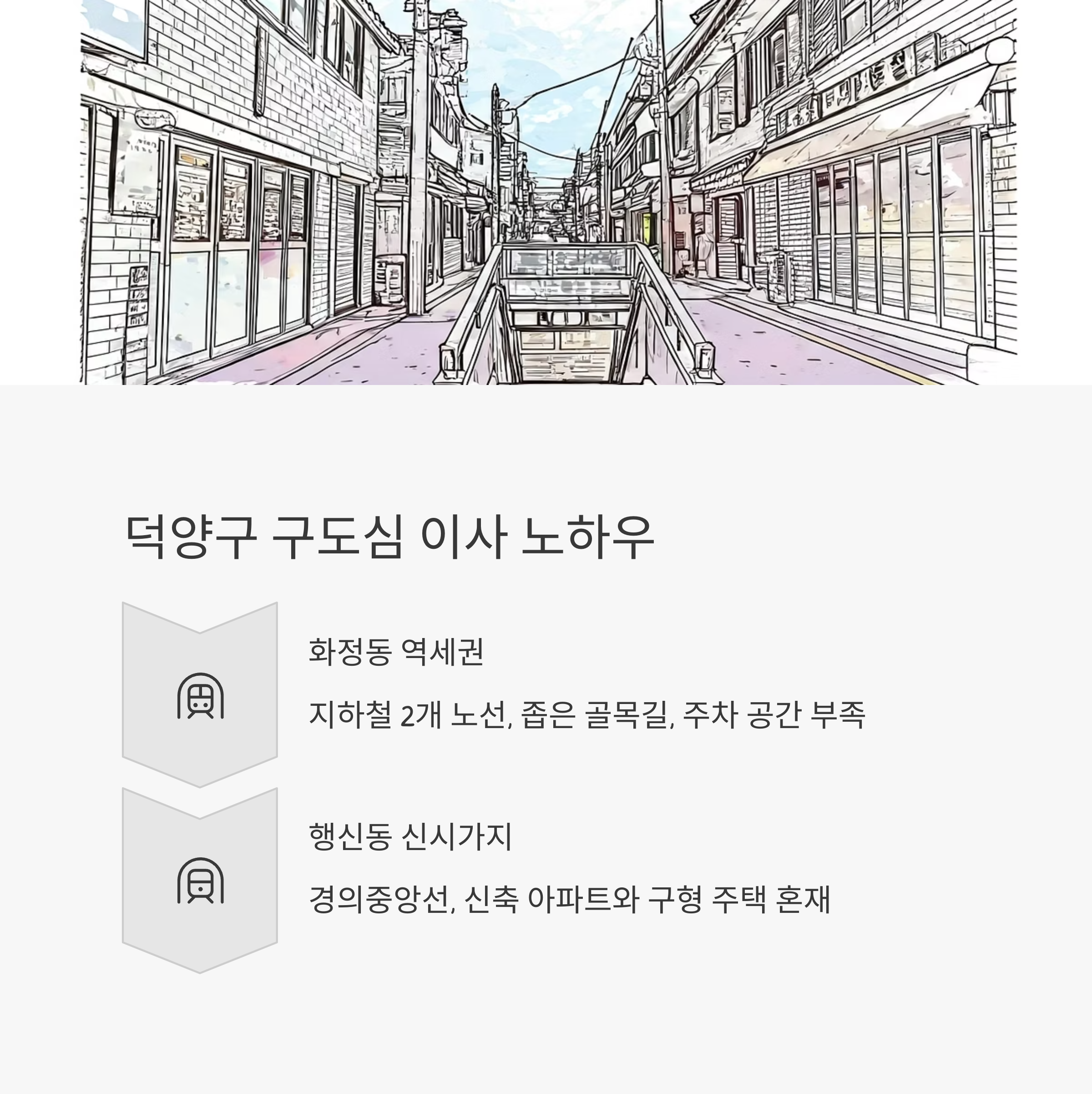고양 이삿짐센터 구도심 지역 이사