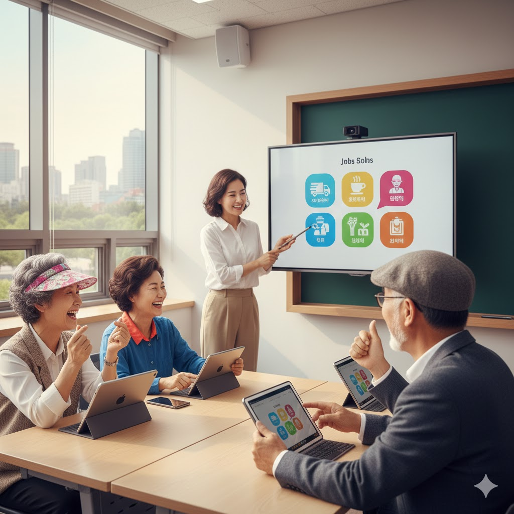 서울 노인 시니어 어르신 일자리